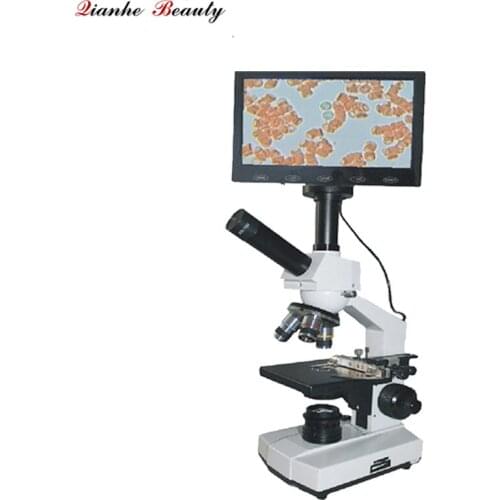 Latest blood analysis darkfield live blood and dry blood microscope