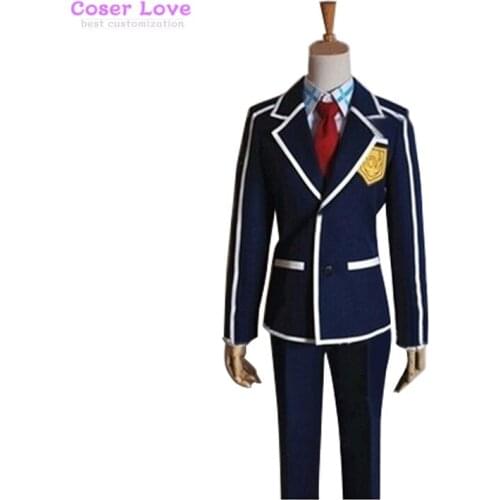 Sword Art Online Yuuki Asuna Kirigaya Kazuto Kirito School uniform Cosplay Costume Halloween Christmas Costume