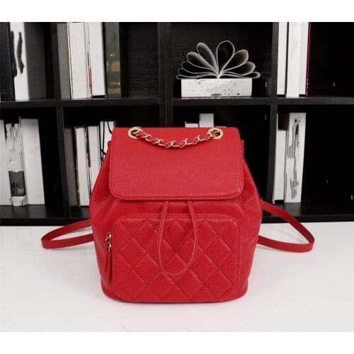 Womens backpack leather mini bag womens bag fashion backpack teenage girls schoolbag