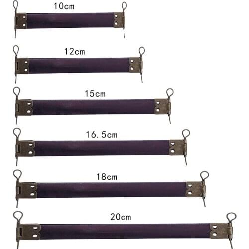 10PCS/LOT Metal Internal Flex Purse Frame Lot Kiss Clasp Hidden Snap DIY Bag Accessories 10/12/15/16.5/18/20cm Sewing Supplies