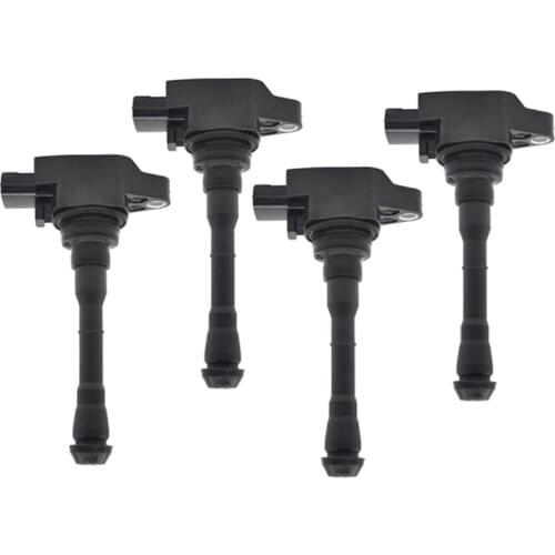 4 PCS 22448-1KC0A 224481KC0A Ignition Coil For Nissan Juke Sentra 1.6L L4 2011-2016 22448 1KC0A XIC-AC06N UF659