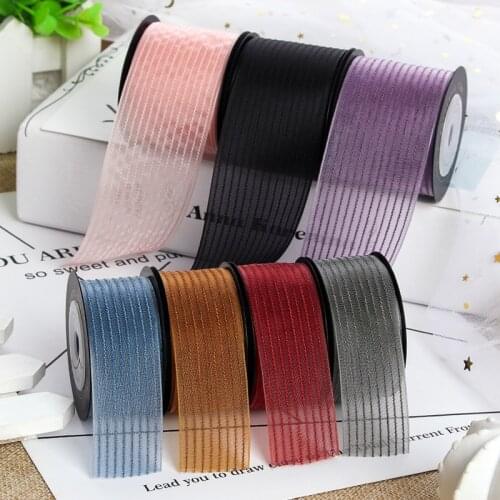 5 Meters 25mm/40mm Satin Ribbons DIY Artificial Silk Crafts Wedding Party Supplies DIY Sewing Accessories Scrapbooking Material