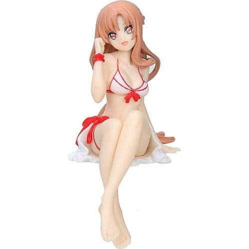 8cm Sword Art Online Figure asuna yuuki Mini Action Figure Noodle Stopper Figure Fate Grand Order Collectible Model