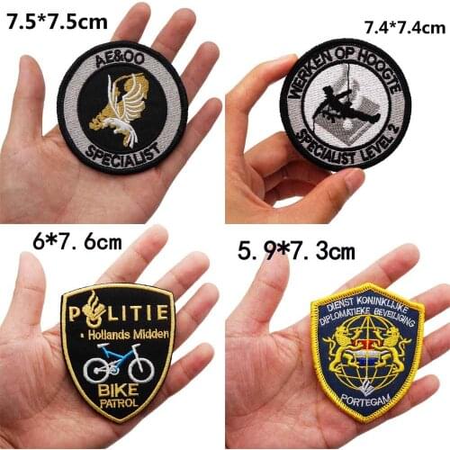 AE&OO SPECIALIST LEVEL 2 TACTICAL SAMURAI ARMY Embroidered Patches Clothes Stickers Apparel Accessories Badge