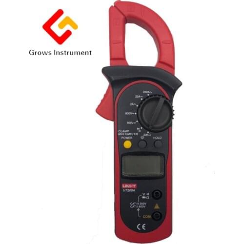 UT202A Digital clamp meter digital multimeter ammeter resistance to high precision DC voltage meter