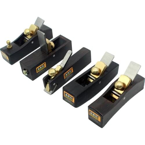 DIY Mini Hand Planes Carpentry Carpenter Ebony Joinery Woodwork Tools 5 pcs Set or 1 Pcs Hand Planer Free shipping