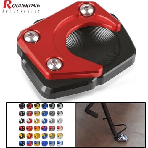 GPR 150 125 gpr150 gpr125 Motorcycle Aluminum Side Stand Kickstand Extension FOR Aprilia GPR150 GPR125 Enlarge Pad Support Plate