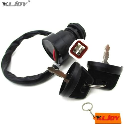 ATV Ignition Key Switch For Yamaha Warrior BIG BEAR YFM350 BANSHEE YFZ350 KODIAK YFM400 4WD RAPTOR YFM50 YFM80 WOLVERINE YFM350