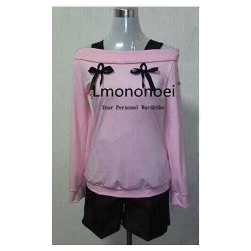 2016 Diabolik Lovers Cosplay Komori Yui Cosplay Pink Womens Diabolik Lovers Cosplay Costume