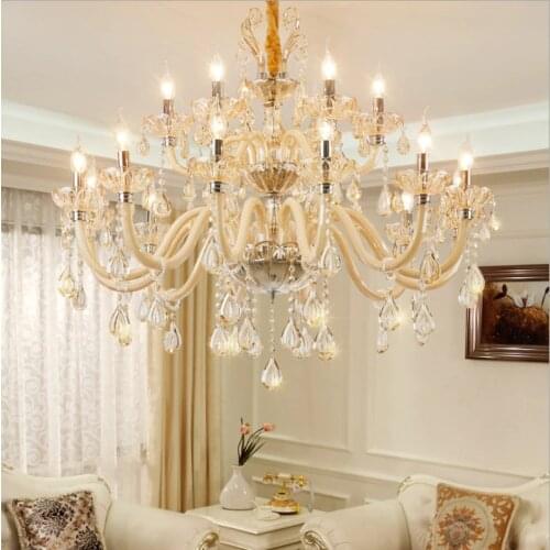 Candle Chandeliers for Dining Room Home Lighting Champagne Chandelier In The Living Room Classic Chandelier Dining Room Lamps