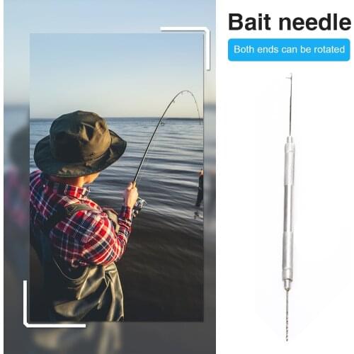 Multifuntion Carp Fishing Rigging Bait Needle Kit Boilies Drill Stringer Pellet Splicing Puller Tools Aluminum Alloy Rigs Tool