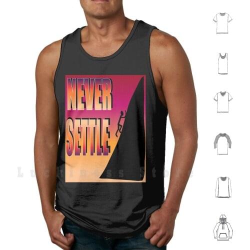 Never Settle tank tops vest 100% Cotton Hebrew Israelite Christian Christianitry Proverbs31 Virtuouswoman Blackwomen African