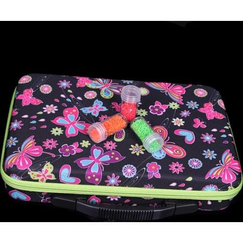 2021 New 84 Bottles diy Diamond Painting tools Box Accessories Storage Carry Case diamant painting tools Container Bag