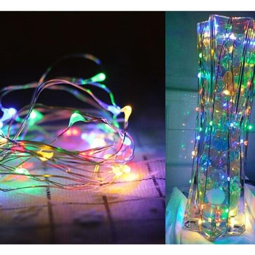 New 3M 20LED String Lights Waterproof Flash Fairy Lights Holiday Garland For Christmas Wedding Party Decoration