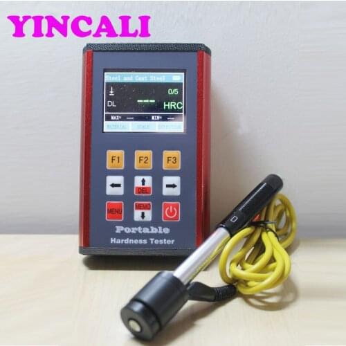Newly Version Portable Leeb Hardness Tester YHT500A Color Screen Aluminum Shell Hardness Scale HL, HB, HRB, HRC, HRA, HV, HS