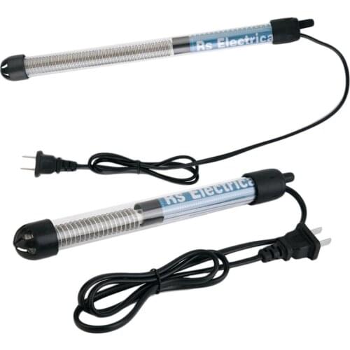 50w/100w/200w/300w US Plug Aquariums Heater Durable Submersible Heater Heating Rod Aquarium Glass Fish Temperature Adjustment