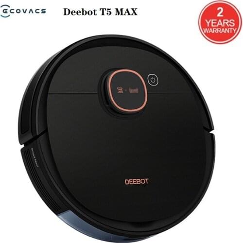 ECOVACS Deebot T5 MAX Vacuum Cleaner Home Cleaning Smart Sweeping Robot Wet Mop Floor Cleaner vacuum robot electric mop