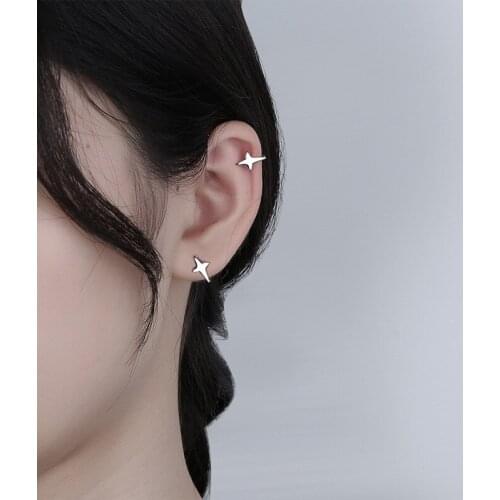Todorova Trendy Starburst Star Ear Cuff Earrings For Women No Piercing Star Ear Clip Earrings Boucles d oreille