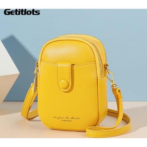 New Designer Small Shoulder Bag For Women Two Zipper Cell Phone Pocket Female Mini Fashion Messenger Crossbody Bags Bolsos Sac