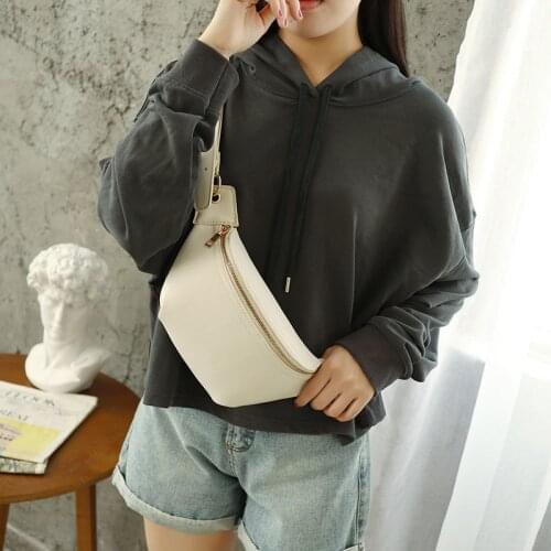 DAI.MM New Luxury Brand Fanny Pack Women Large Capacity Waist Pack Fashion Waist Bag Leather Belt Bag Multi-function Chest Bag