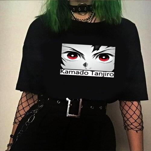 Demon Slayer Modal fashion Women 2020 Summer Short Sleeve