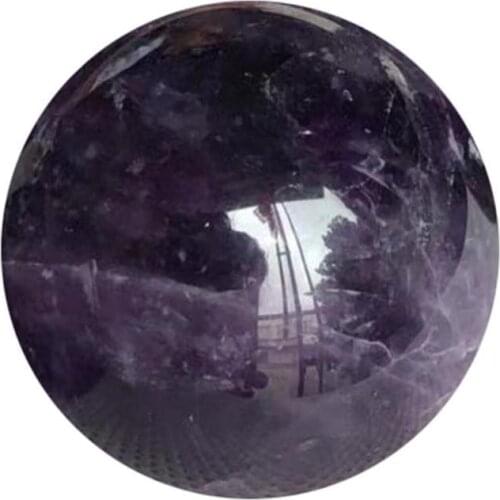 1PC New Artificial Crystal Decorative Balls Glass Crystal Props Photography Sphere Healing Ball Gifts Q0R0