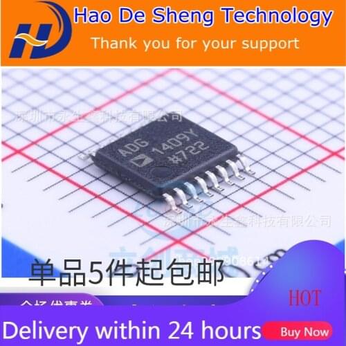 10PCS/LOT ADG1409YRUZ ADG1409Y TSSOP16 Interface IC New Original In Stock