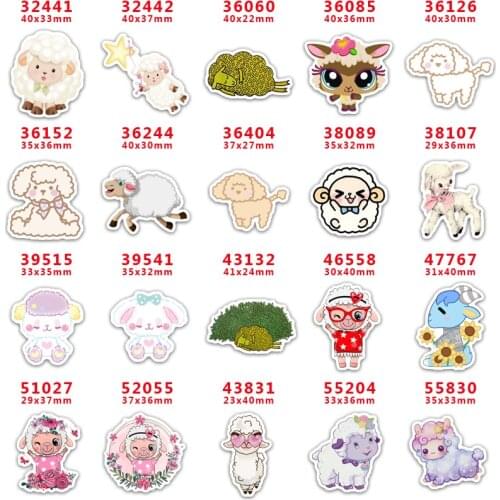 10 Pcs Cartoon Planar Resin Cabochons PR32441