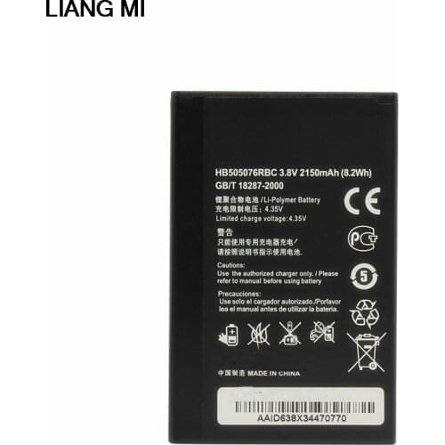 3.8V 2150mAh HB505076RBC battery For Huawei Ascend G527 A199 C8815 G606 G610 G610-U20 G700 G710 G716 G610S/C/T Y600 Y600-U20