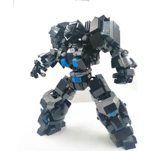 441Pcs 20cm MOC Mecha Model Assembly Mecha Bricks Toy DIY Building Block Stem Toy