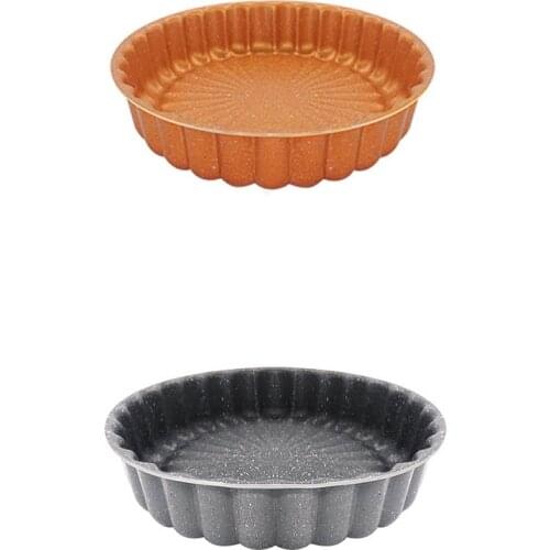 Charlotte Cake Pan, 4-Layer Non-Stick Coating, Cast Aluminium Charlotte Cake Mold Quick Release Bakeware