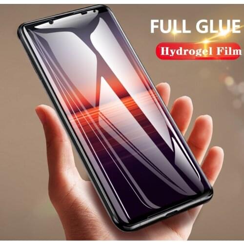 Cover Screen Protector Hydrogel Film For Sony Xperia XZ3 XZ Premium X XZ1 XZ2 Compact XA XA1 XA2 Ultra 1 5 8 10 Plus