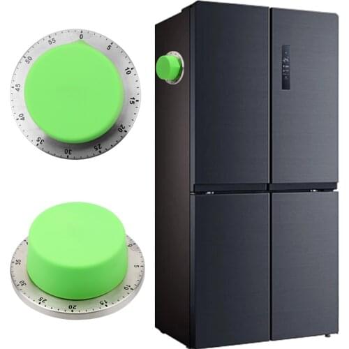 Kitchen Timer Clock with Magnetic Base 60 Minutes Kitchen Timer Cooking Tools Kitchen Gadgets Stainless Steel Kitchen Timer