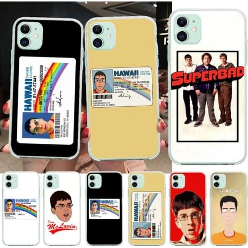 Mclovin - Superbad Phone Case For iphone 12 11 Pro Max Mini XS Max 8 7 6 6S Plus X 5S SE 2020 XR Silicone Soft Cover