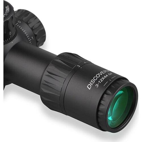 Mira telescópica para rifle Discovery VT-3, 3-12X44SF