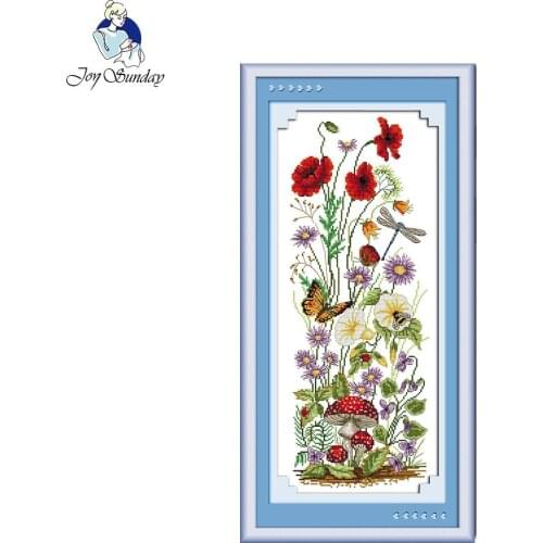 Joy Sunday Welcome the Spring Counted Cross Stitch 11CT 14CT Cross Stitch Set Wholesale Cross-stitch Kits Embroidery Needlework