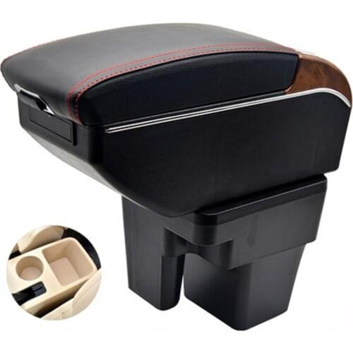 Arm Rest For Chery fulwin 2 Armrest Box Center console central Store content box with cup holder USB interface