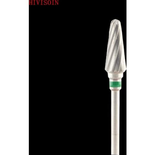 Plain Cut -10pcs- Tungsten Carbide Dental Lab Burs - Coarse - ISO 215-1003.060