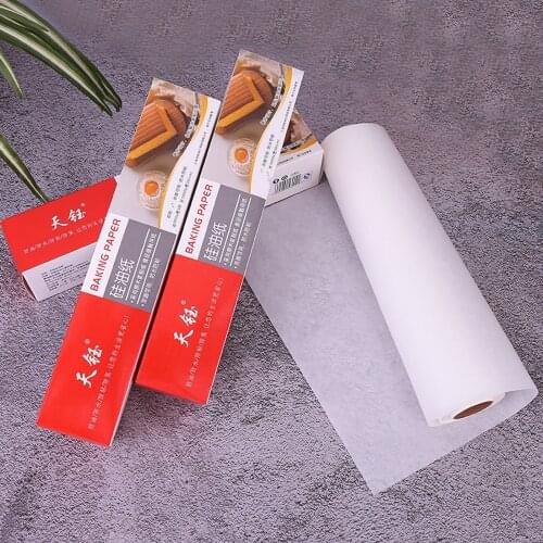 5/10/20M Baking Silicone Oil Paper Double-sided Usable High Temperature Resistance Non-stick Tool