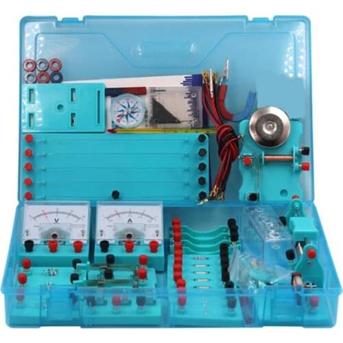 Physics Experiment Kit Basic Educational ABS Electricity Magnetism Learning Tool for Student
