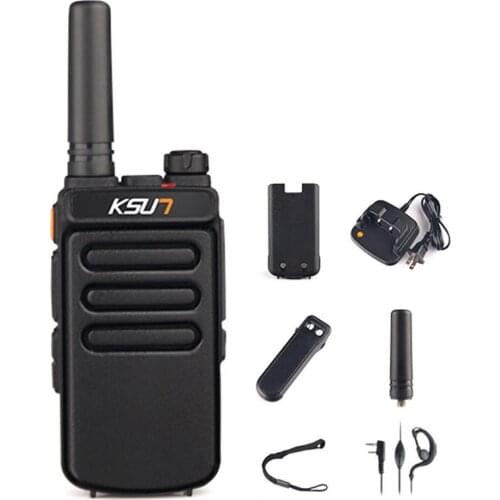 1 Set Lightweight Walkie Talkie Noise Reduction Long Standby Time Plastic Outdoor Practical Long Range Two Way Radio for Hiking