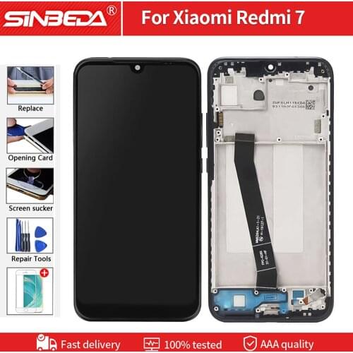 6.26" Original For Xiaomi Redmi 7 LCD Display With Touch Screen Digitizer Display SCreen For Redmi 7