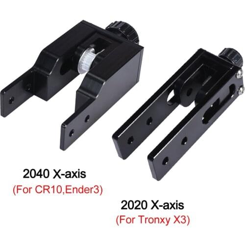 Aluminum Profile 2020 X axis V-Slot 2040 X axis timing belt Stretch Straighten tensioner For Ender3 CR-10 10S 3D Printer Parts