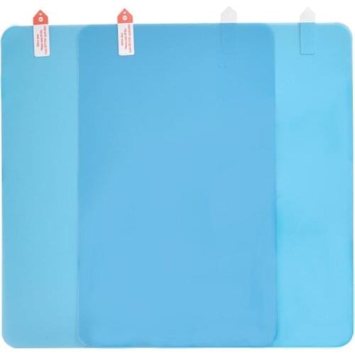 Auto Rainproof Film Car Rearview Mirror Rainproof Film Full Screen Glass Anti Fog Side Window Reflective Mirror Universal