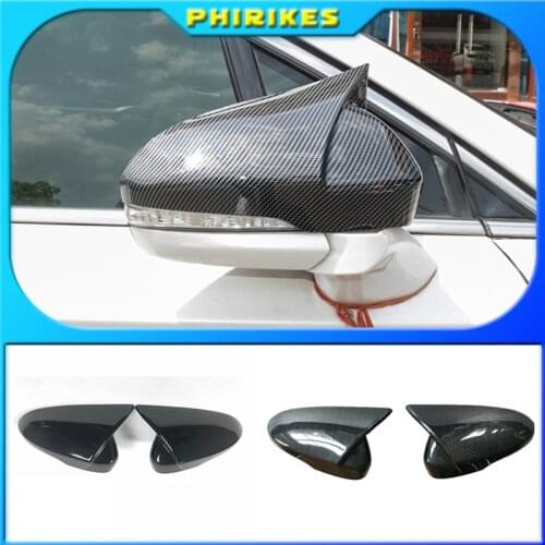 Car Chrome Rear View Mirror Decoration Cover Side Door Mirror Cover Cap for Ford Mondeo Fusion 2013-2020