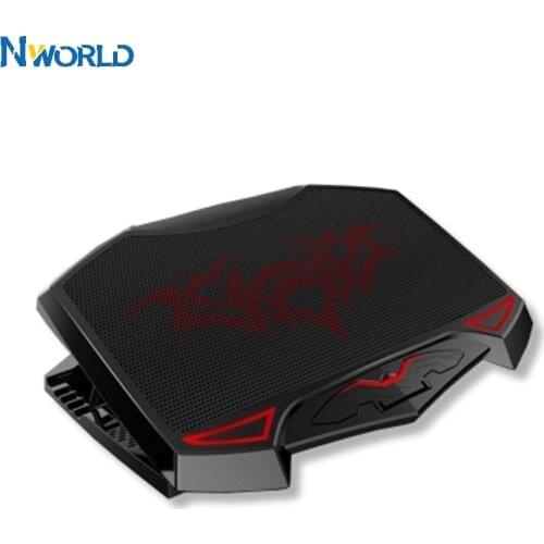 3 Quiet Fans USB Powered Adjustable Lap Fan For Laptop Cooling Pad For Laptop PC 10''-17'' Stand Laptop Cooler Notebooks