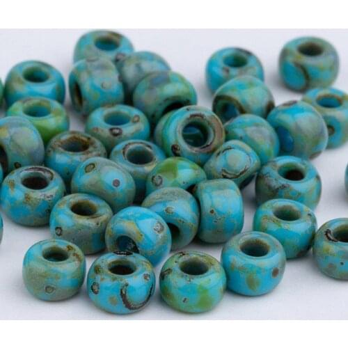 Taidian Japanese glass Pacasso Miyuki Round Seedbeads Modern Art Making jewelry gifts 6/0 and 11/0 16 colors are available