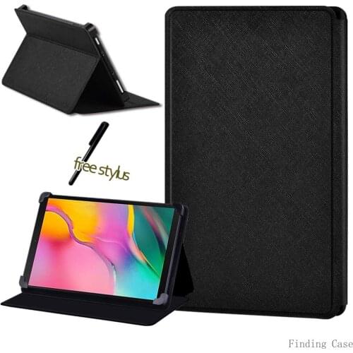 Tablet Case for Samsung Galaxy Tab A 10.1/8.0/9.7/7.0 inch Universal Flip Stand PU Leather Cover Case + Free Pen