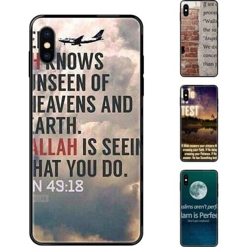 Black Soft TPU 2020 New Arrival For Galaxy Note 4 8 9 10 20 Plus Pro J6 J7 J8 M30s M80s Ultra J600 J730 J810 Islamic Love Allah