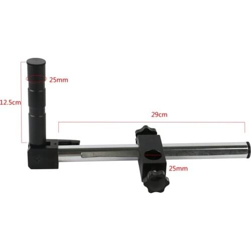 Stages Holder Diameter 25mm Lengthen Multi-axis Adjustable Metal Arm For Industrial Trinocular Microscope Video Camera